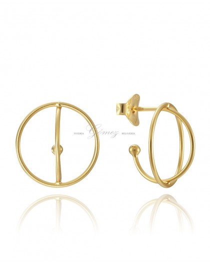 Pendientes de plata chapada Viceroy Ref. 5047E100-06