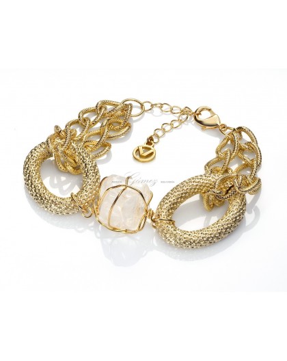 Pulsera chapado dorado Viceroy Ref. 7000P09012