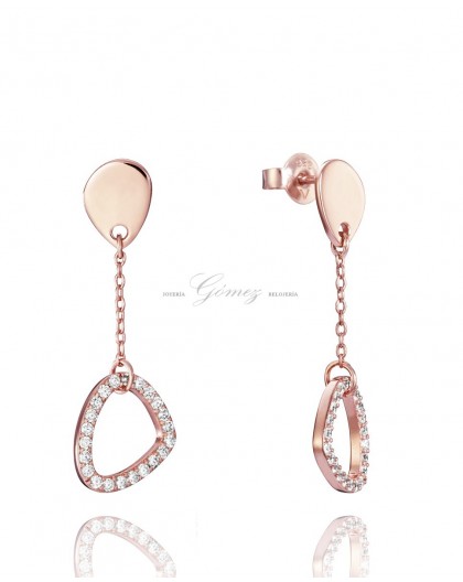 Pendientes de plata rosa Viceroy Jewels Ref. 85001E100-37