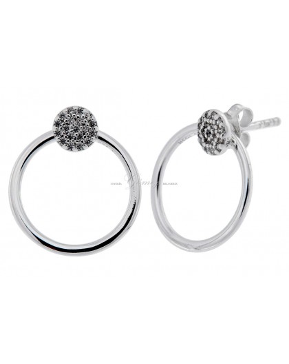 Pendientes Viceroy aro con circonitas Ref. 7100E000-30