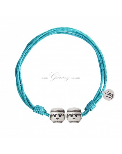Pulsera de playmobil ellos Ref. 1006B0023 turquesa