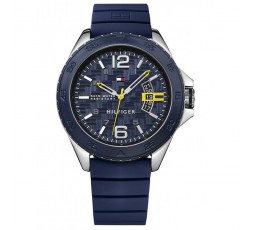 Reloj Tommy Hilfiger caucho azul Ref. 1791204