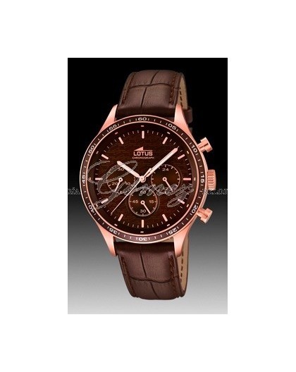 Reloj de piel crono Lotus Ref. 15966/2