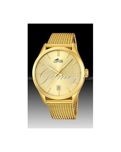 ▷ Comprar Reloj dorado Lotus para hombre - Joyería Belén
