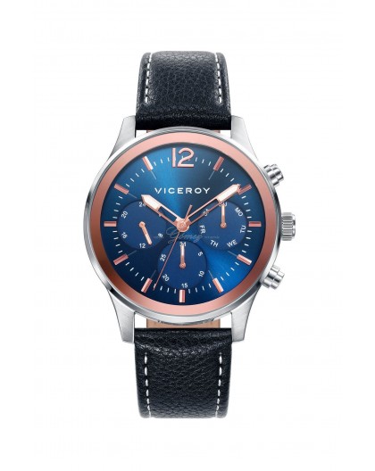 Reloj de caballero Viceroy con pulsera de piel Ref. 471135-35