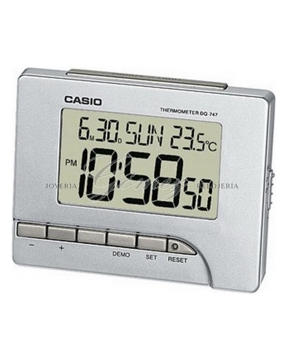 Despertador Casio Ref. DQ-747-8EF