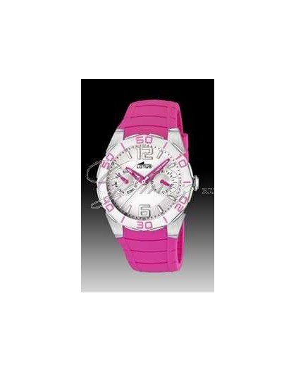 Reloj Lotus caucho fucsia ref. 15701/3