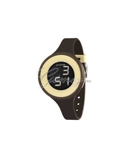 Reloj Calypso marrón y dorado Ref. K5564/2