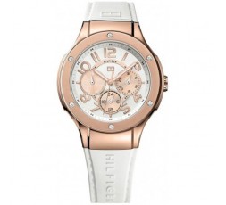Reloj blanco y dorado Tommy Hilfiger Ref. 1781311