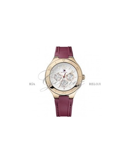 Reloj Tommy Hilfiger burdeos Ref. 1781331