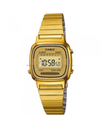 Reloj Casio dorado pequeño ref. LA670WEGA-9EF