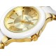Reloj Mark Maddox blanco y dorado Ref. MP0002-05