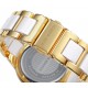 Reloj Mark Maddox blanco y dorado Ref. MP0002-05