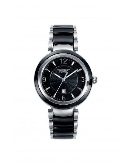 Reloj Cerámica Negro Viceroy Ref. 47844-55