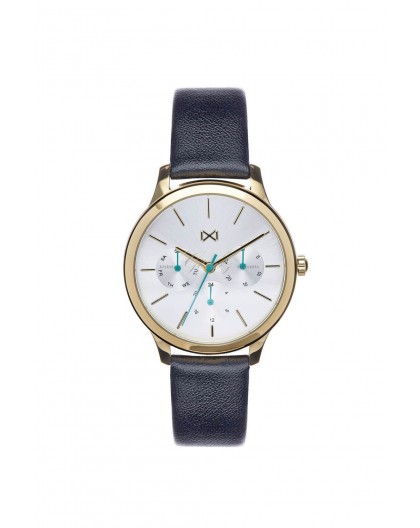 Reloj de piel dorado para señora Mark Maddox Ref. MC7103-07
