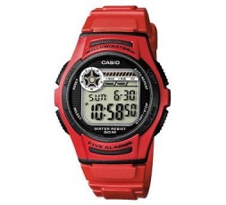 Reloj Casio Digital Rojo Ref. W-213-4AVES