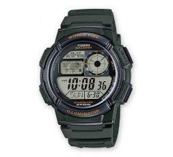 Reloj Casio digital verde Ref. AE-1000W-3AVEF