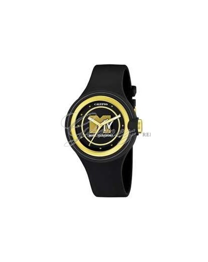 Reloj Calypso MTV negro y dorado Ref. KTV5599/5