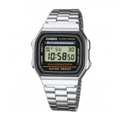 Reloj Casio plateado Ref. A168WA-1YES
