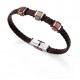 Pulsera cuero marron Viceroy Fashion Ref. 6258P09011