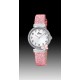 Reloj Lotus rosa de purpurina Ref. 18584/1