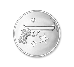 Moneda Aim High & Pistol Mi Moneda Ref. M-MON-AIM-01-L