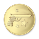 Moneda pistola Mi Moneda Ref. M-MON-AIM-02-M