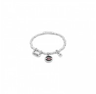 Pulsera Uno de 50 Lucky charms Ref. PUL1849RSAMTL0M