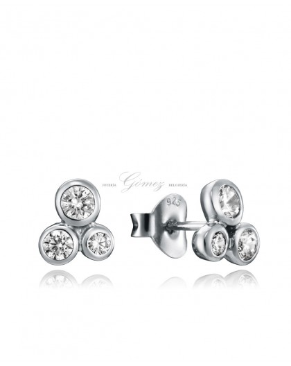 Pendientes de plata Viceroy Jewels Ref. 4085E000-38