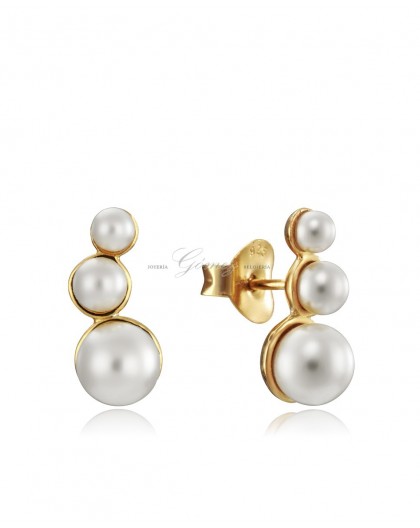 Pendientes de plata Viceroy Jewels perlas Ref. 4083E100-66