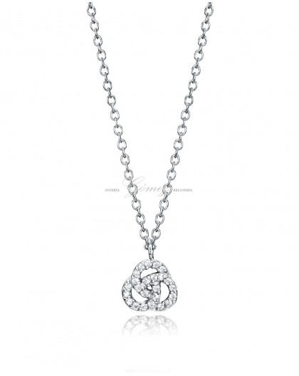 Collar de plata Viceroy Jewels con circonitas Ref. 5073C000-38