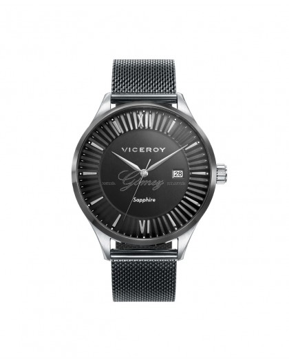 Reloj caballero Viceroy malla milanesa negro Ref. 471229-93